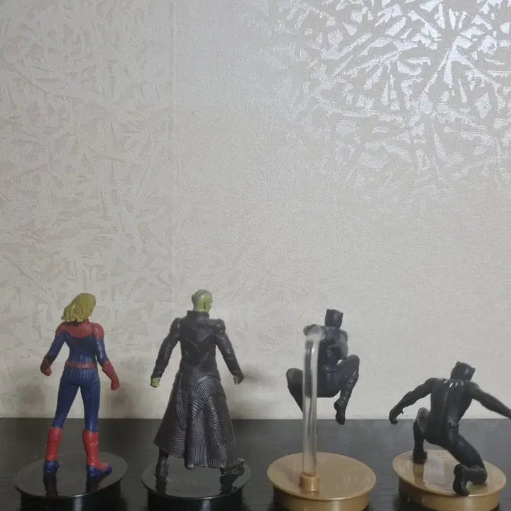 [BUNJANG] Lotte Cinema Marvel Hero Topper Figure Set / 롯데시네마 탑퍼 피규어 4종 세트 팝니다