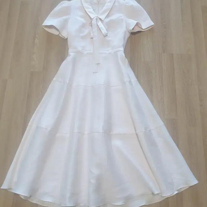 [BUNJANG] Ivory Long Dress (Size 55) / 아이보리 롱원피스 (55)