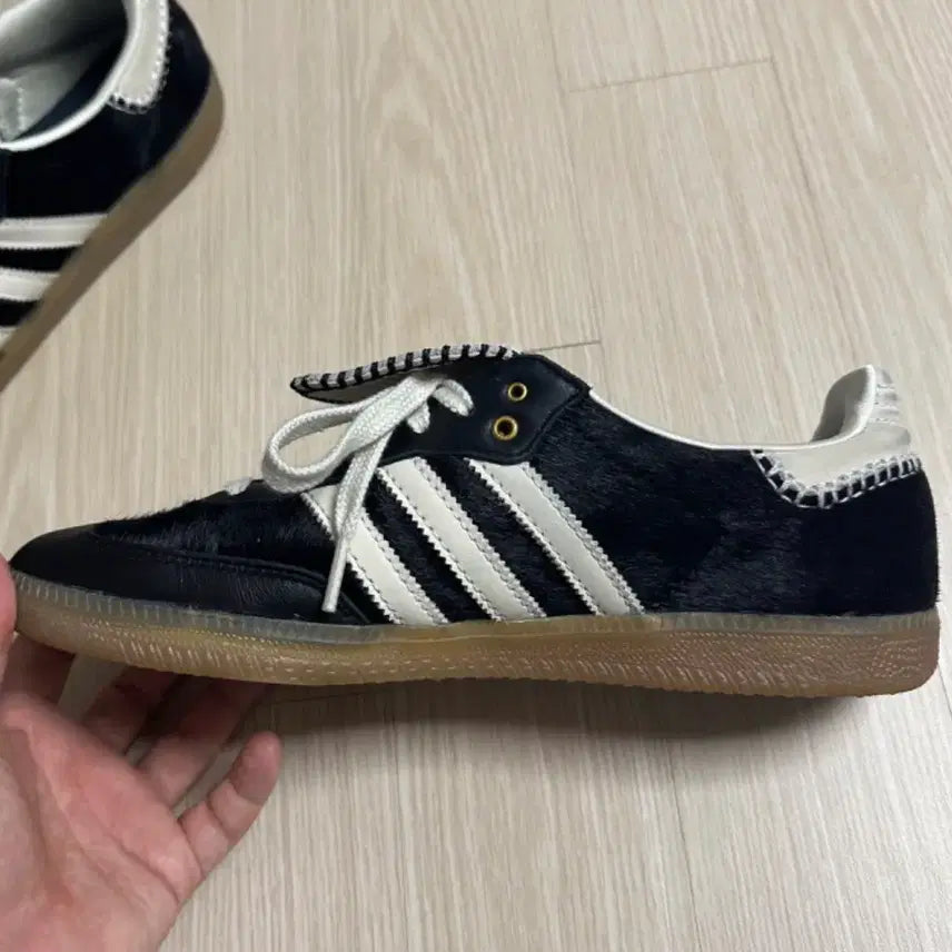 [BUNJANG] Adidas Wales Bonner Pony Samba Black 280 / 아디다스 / X 웨일즈 보너 포니 삼바 / 블랙 / 280