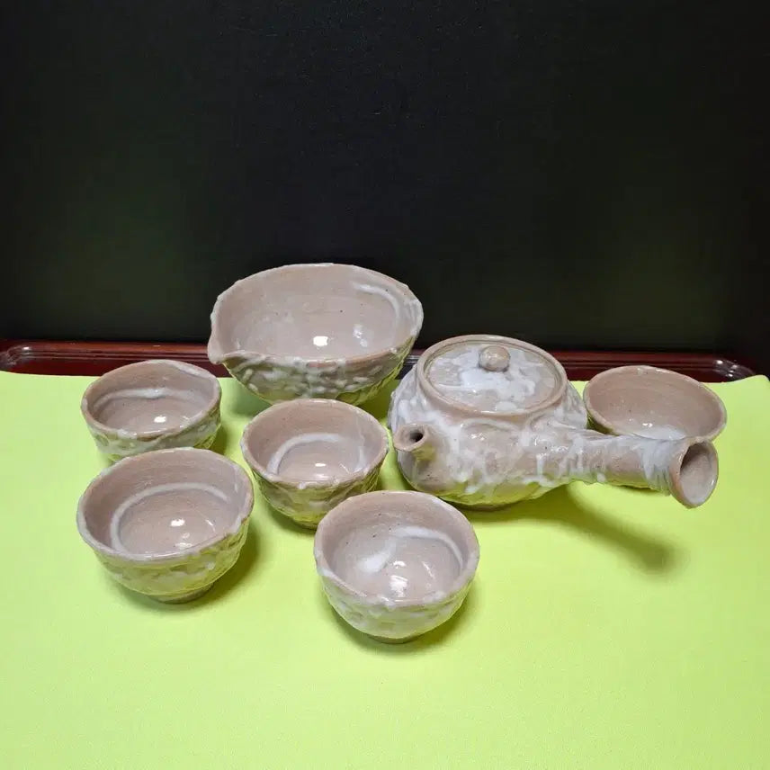 [BUNJANG] Jangjakgama 5-Person Tea Set / 장작가마 명품 5인 다기세트 (도자기)