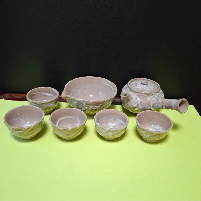 [BUNJANG] Jangjakgama 5-Person Tea Set / 장작가마 명품 5인 다기세트 (도자기)