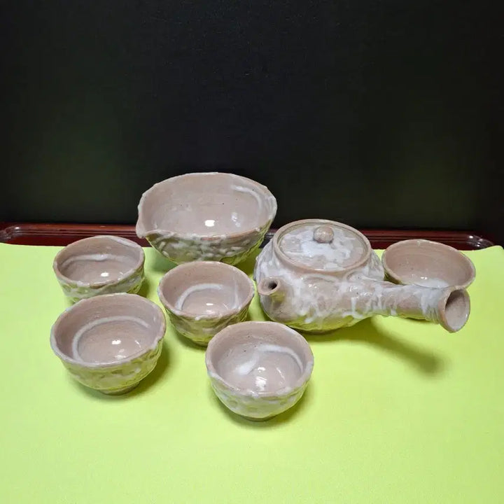 [BUNJANG] Jangjakgama 5-Person Tea Set / 장작가마 명품 5인 다기세트 (도자기)
