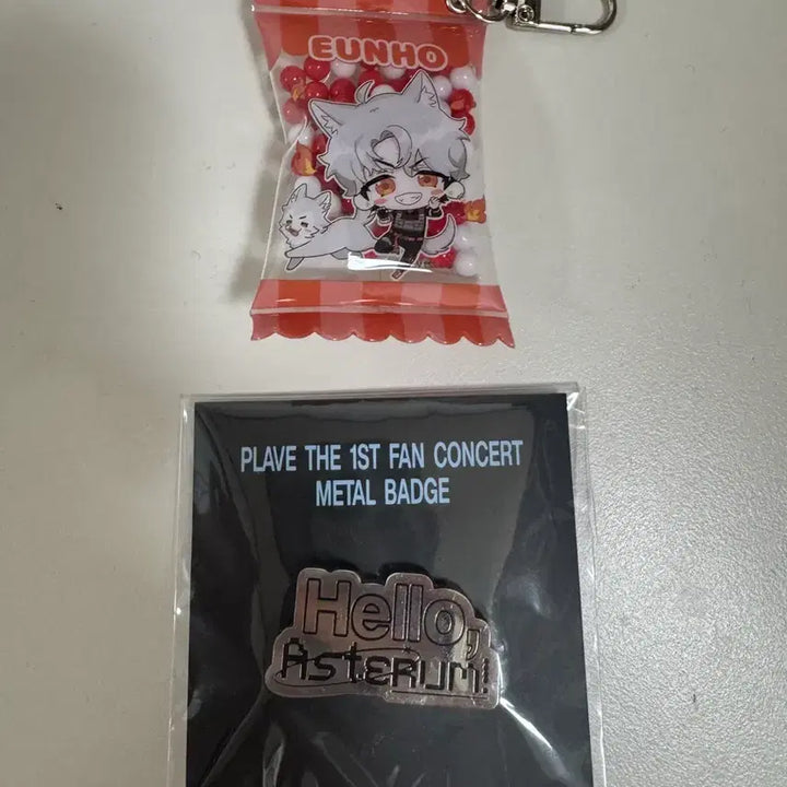 [BUNJANG] PLAVE Anime Ball Keyring/Badge Bundle Set / 플레이브 구슬 키링/뱃지