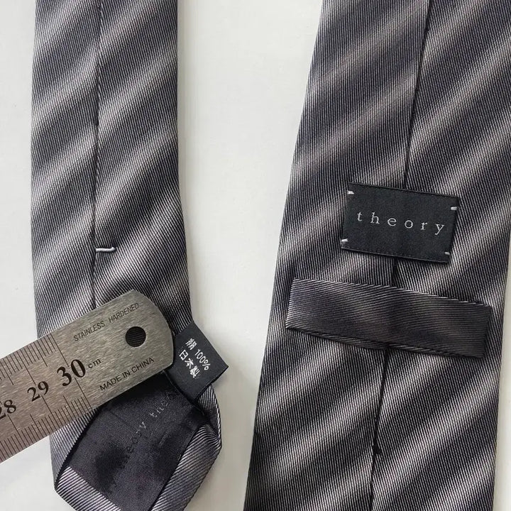 [BUNJANG] Theory Silk Necktie 8.2cm / theory 띠어리 정품 명품넥타이 8.2cm