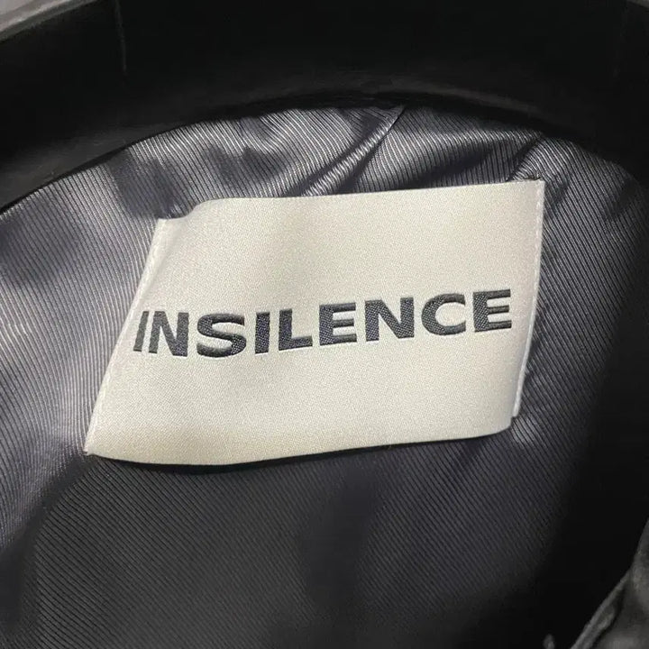 [BUNJANG] In Silence Vegetable Leather Flight Jacket / [실착2회] 인사일런스 베지터블 레더 플라이트 자켓