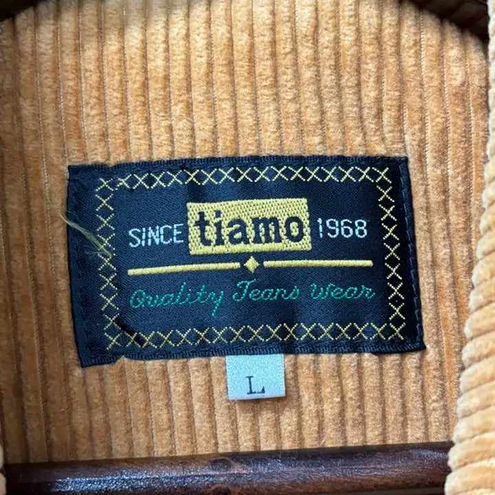 [BUNJANG] Tiamo Lined Corduroy Jacket / Tiamo 누빔 골덴 자켓 (얼룩)