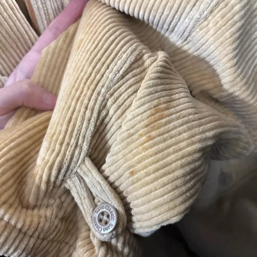 [BUNJANG] Tiamo Lined Corduroy Jacket / Tiamo 누빔 골덴 자켓 (얼룩)