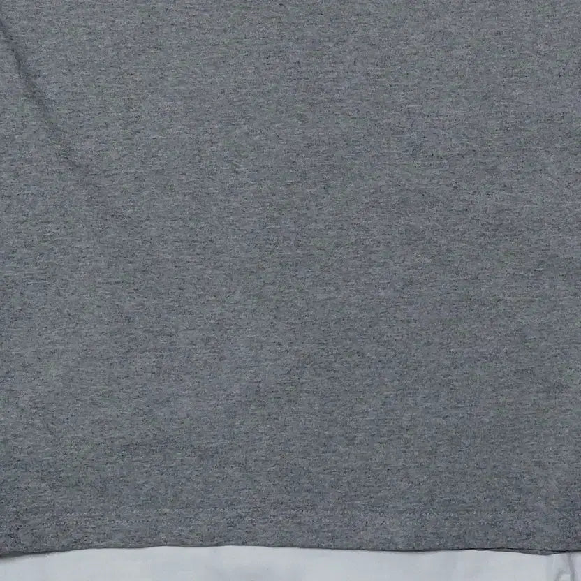 [BUNJANG] A.P.C. U.S. Logo T-Shirt (Melange Gray, S) / A.P.C. U.S. 로고 반팔 티셔츠 (멜란지 그레이 / S)