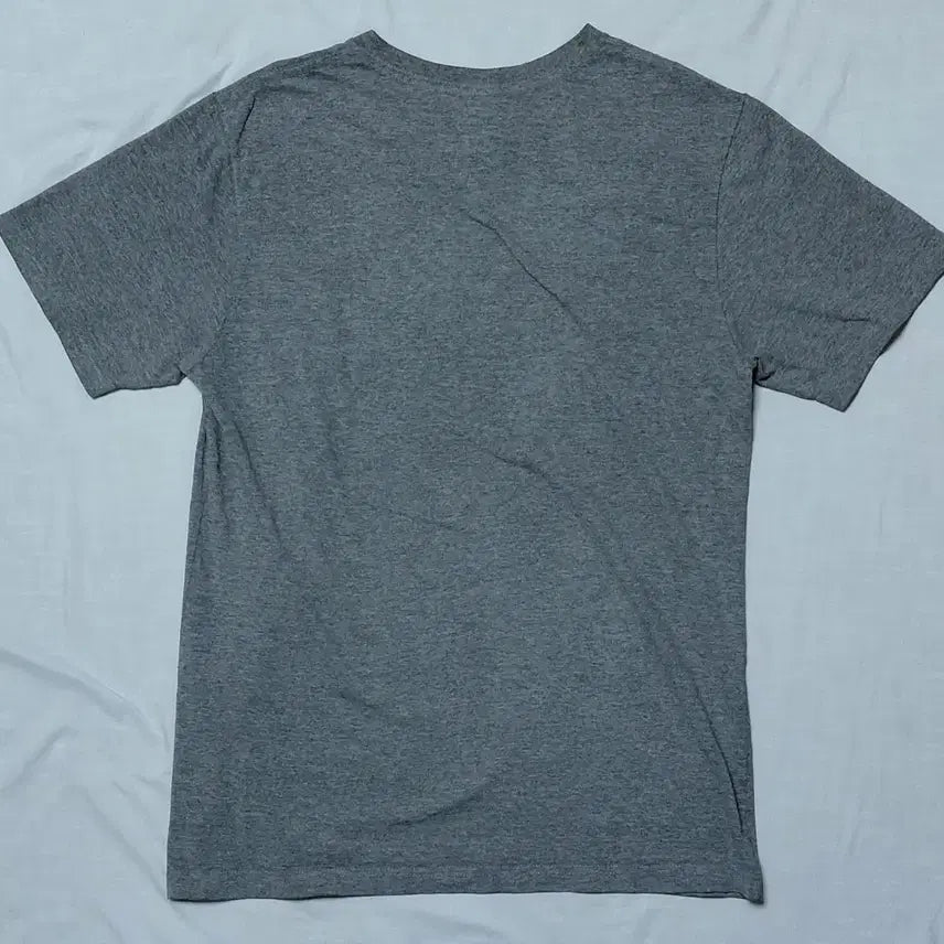 [BUNJANG] A.P.C. U.S. Logo T-Shirt (Melange Gray, S) / A.P.C. U.S. 로고 반팔 티셔츠 (멜란지 그레이 / S)