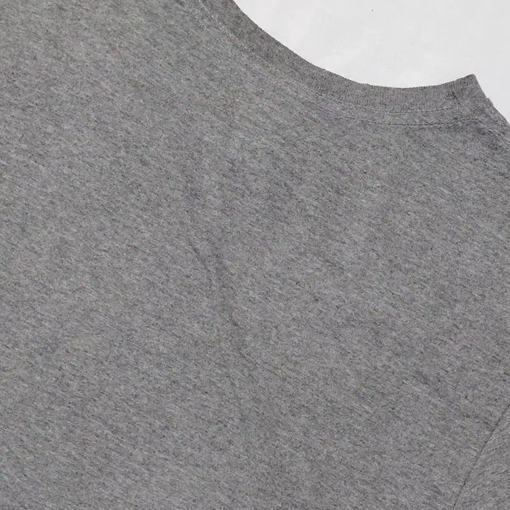 [BUNJANG] A.P.C. U.S. Logo T-Shirt (Melange Gray, S) / A.P.C. U.S. 로고 반팔 티셔츠 (멜란지 그레이 / S)