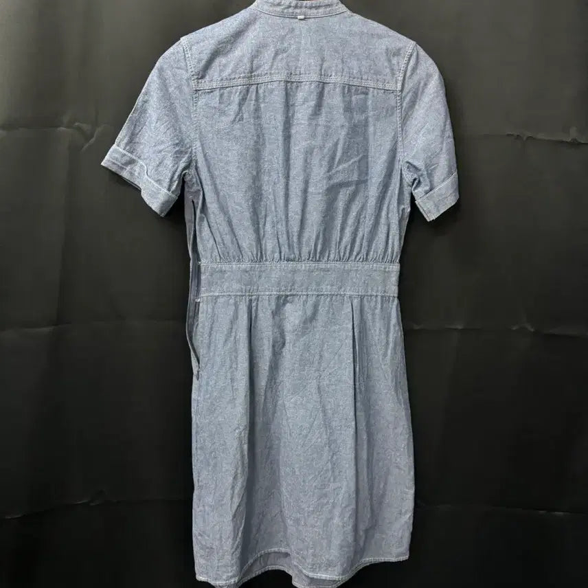 [BUNJANG] Lacoste Light Wash Denim Dress / 라코스테 정품 연청 원피스
