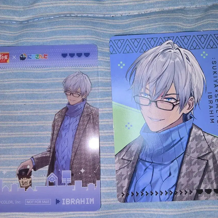 [BUNJANG] NIJISANJI Ibrahim Collaboration Cards Bundle Set / 스키야 니지산지 이브라힘 콜라보 카드 일괄