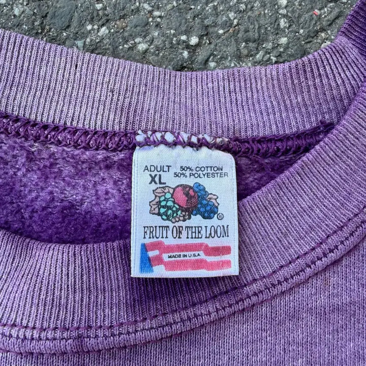 [BUNJANG] Fruit Of The Loom Vintage Sweatshirt / 90s Vintage Fruit Of The Loom Sweatshirt