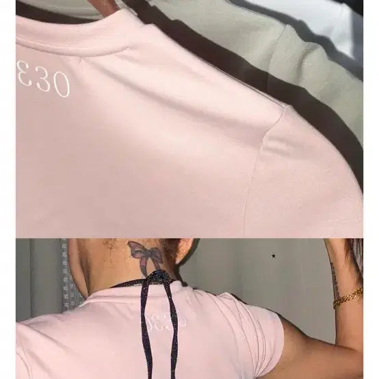 [BUNJANG] Generic Crop Top - Green and Pink - Bundle Set / 여성 반팔 크롭티 (퀄리티 좋음 , 운동복 , 일상복)