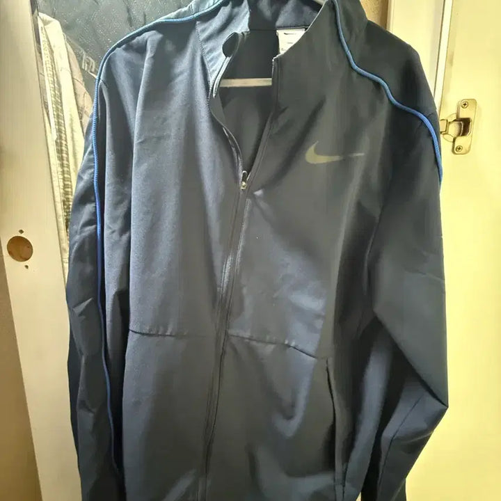 [BUNJANG] Nike Dri-FIT Woven Zip-Up Jacket Navy / 나이키 드라이핏 우븐 집업 자켓 네이비