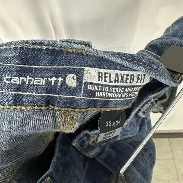 [BUNJANG] Carhartt Relaxed Fit Working Denim Pants / [32x34] CARHARTT 칼하트 릴랙스핏 워킹 데님팬츠