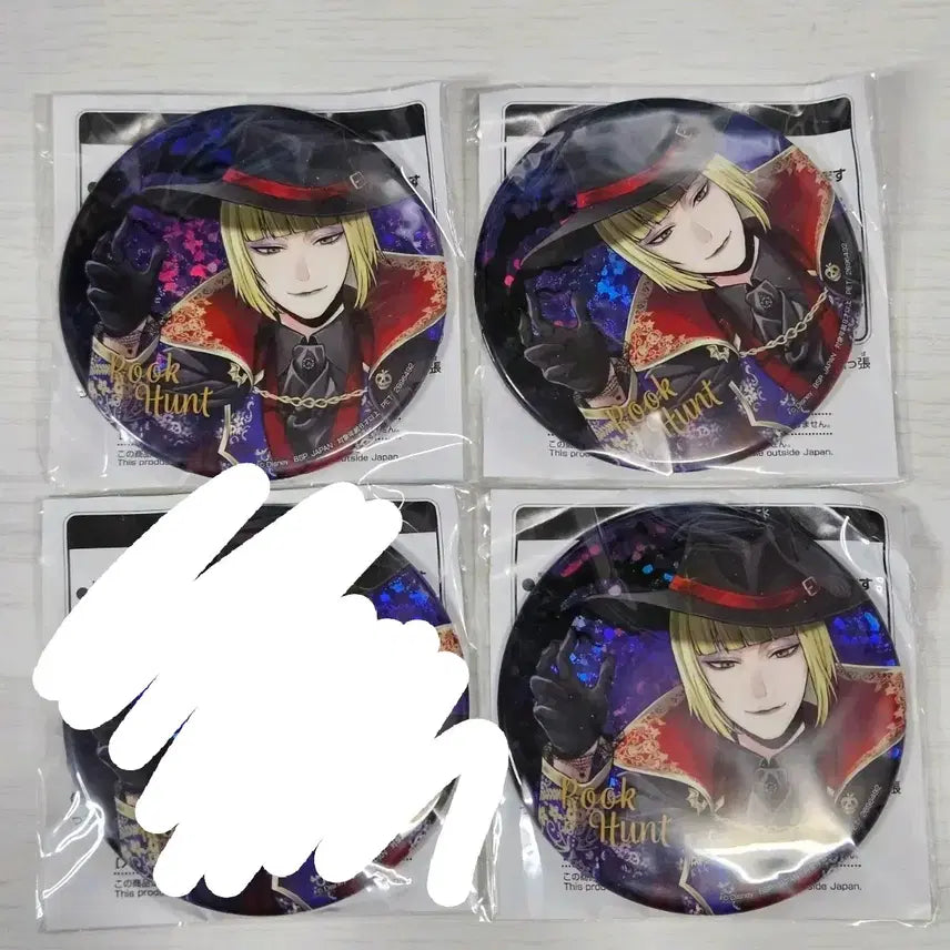[BUNJANG] Twisted Wonderland Luke Halloween Scary Monsters Can Badge / 트위스테 루크 할로윈 스케어리 몬스터즈 캔뱃지