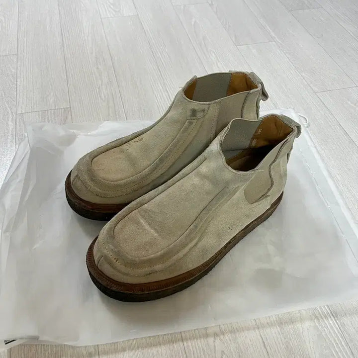 [BUNJANG] Brown Yard Reiknen Suede Boots 240 / 브라운야드 레이크넨 스웨이드 부츠 240