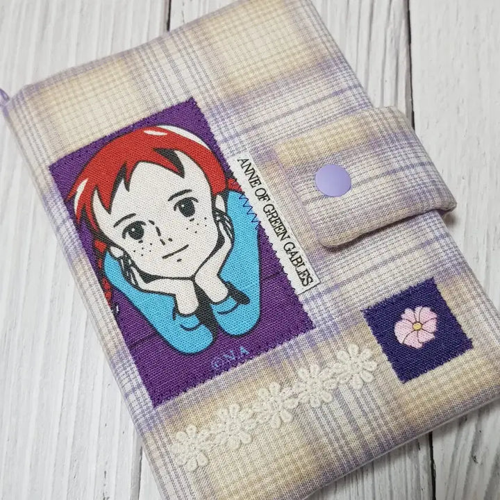 [BUNJANG] Handmade Anne of Green Gables Diary Cover (Pop Art) / {핸드메이드} 빨강머리앤 다이어리커버 (팝아트)