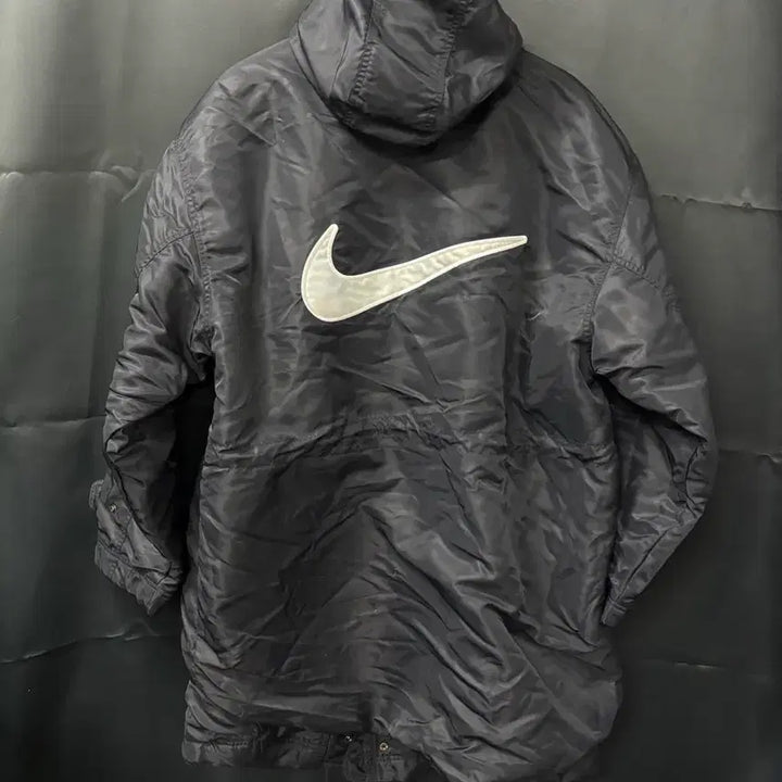 [BUNJANG] Nike Big Swoosh Fleece Coat / 나이키 빅스우시 양털 돕바