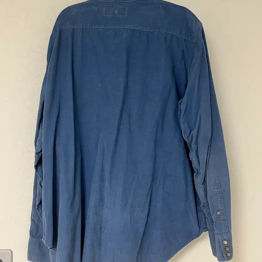 [BUNJANG] Polo Sport Corduroy Western Shirt / [XXL] 폴로 스포츠 코듀로이 웨스턴 셔츠 남방 블루