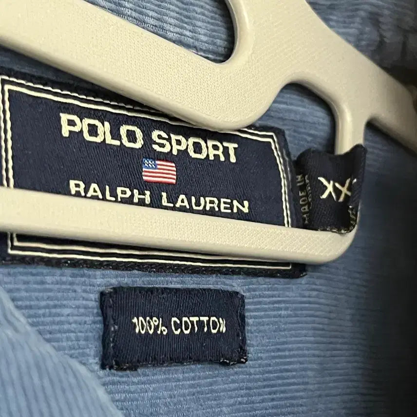 [BUNJANG] Polo Sport Corduroy Western Shirt / [XXL] 폴로 스포츠 코듀로이 웨스턴 셔츠 남방 블루