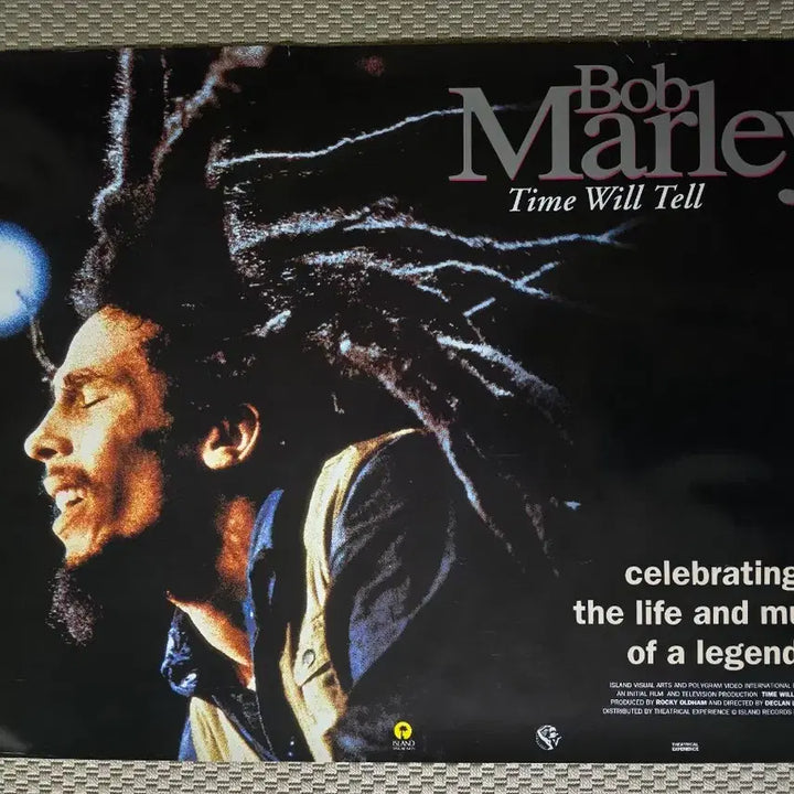 [BUNJANG] Bob Marley Time Will Tell Promo Poster / 포스터 Bob Marley 밥 말리 Time Will Tell PROMO