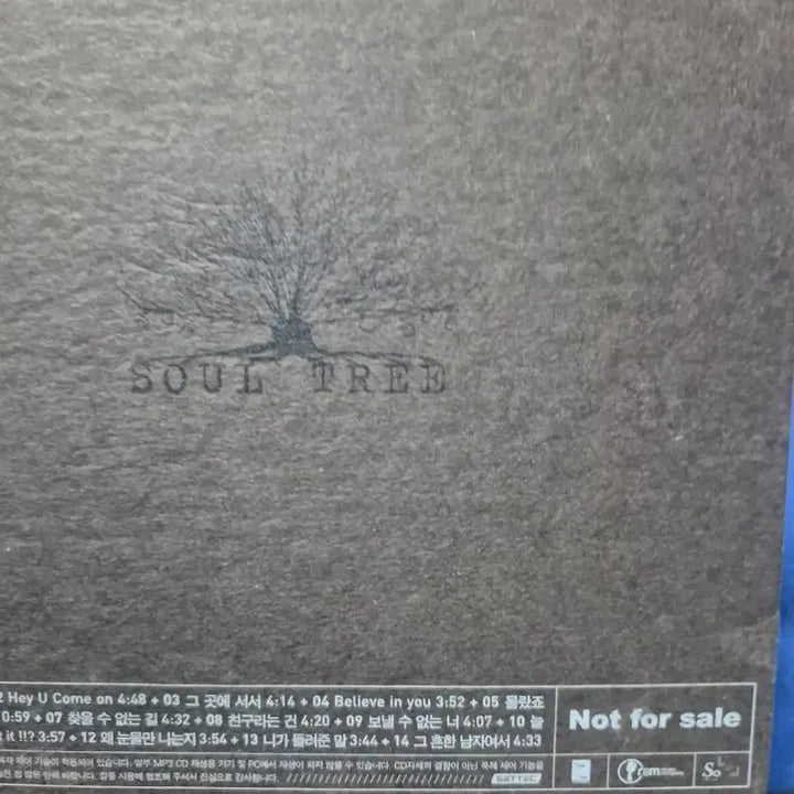 [BUNJANG] Park Hyo Shin Soul Tree 4th Album Signed / 박효신 4집 Soul Tree 친필싸인반