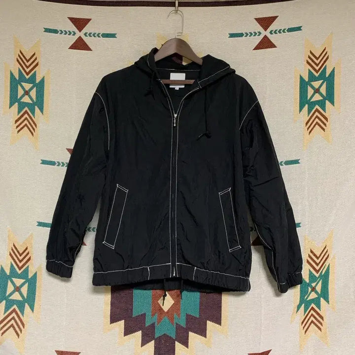 [BUNJANG] Beams Stitch Nylon Jacket S / 빔즈 스티치 후드 나일론 자켓 S