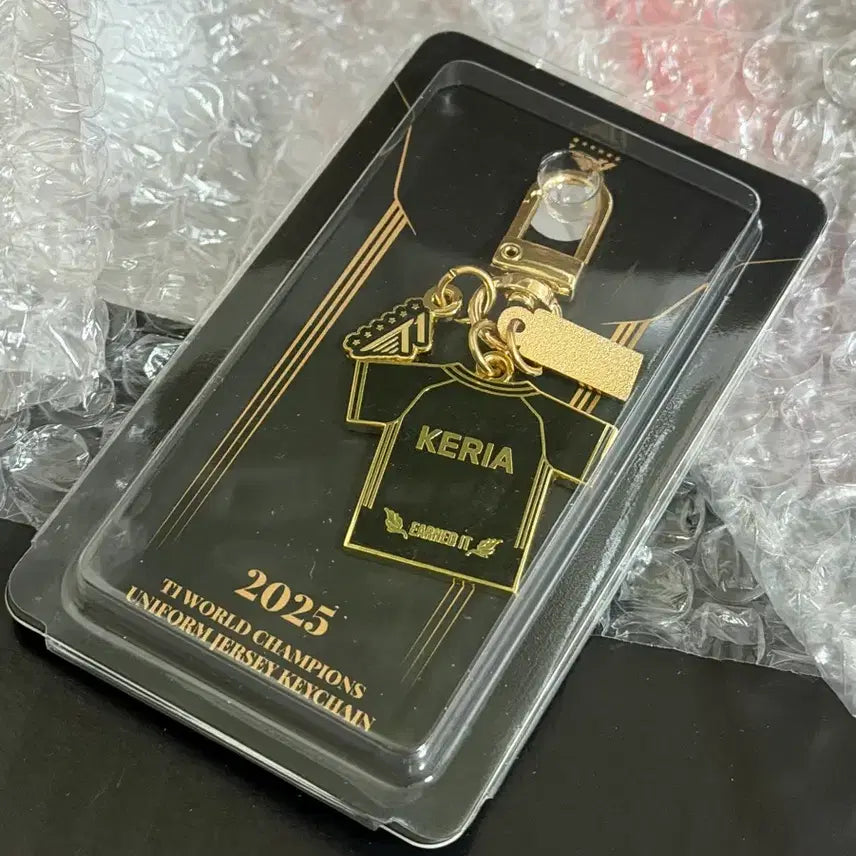 [BUNJANG] T1 Keria 2025 Worlds Uniform Keychain / 2025 T1 월즈 우승 유니폼 키링 케리아