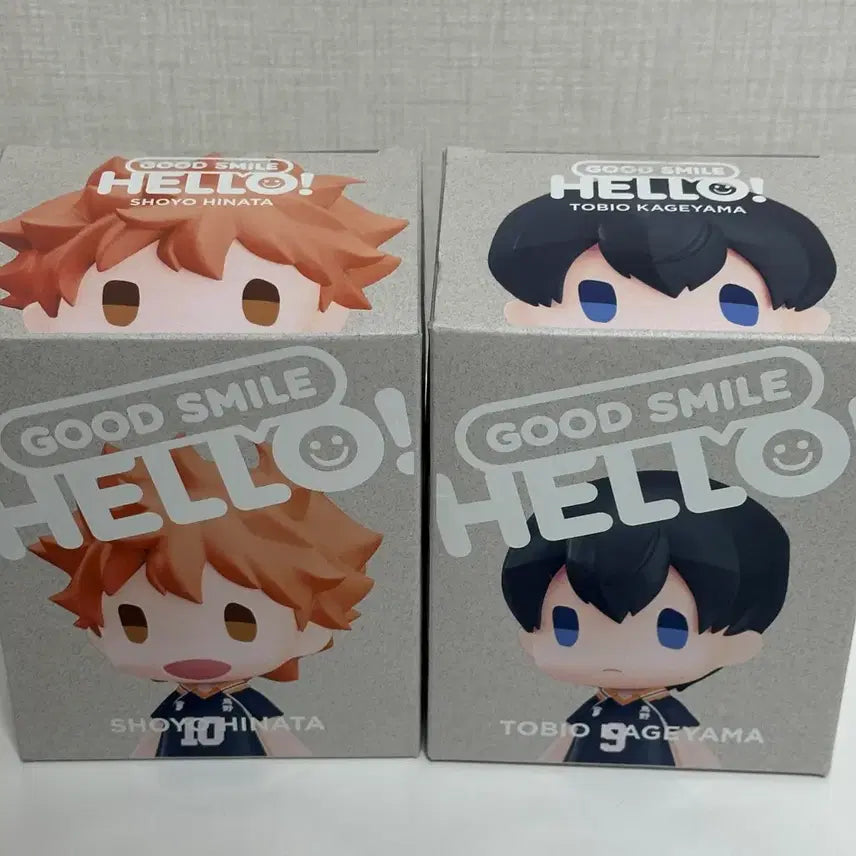 [BUNJANG] Good Smile Haikyu Hinata/Kageyama Hello Figure Bundle Set / 굿스마일 하이큐 히나타/카게야마 헬로 미개봉 피규어 일괄