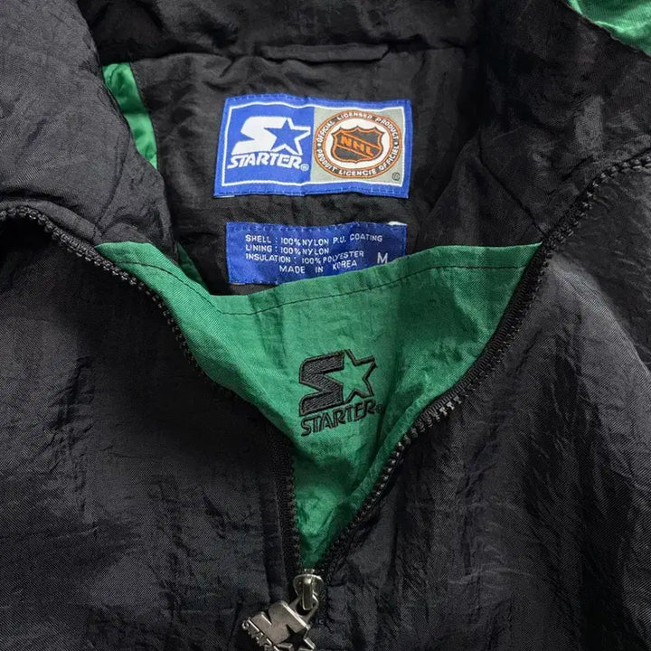 [BUNJANG] Starter Dallas Stars Anorak Jacket / 90s 스타터 올드스쿨 NHL 댈러스 스타스 아노락 자켓 3374