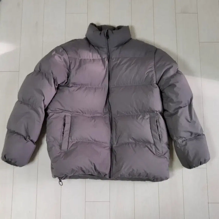 [BUNJANG] Calvin Klein Gray Padded Jacket / 캘빈클라인 CK 회색 패딩