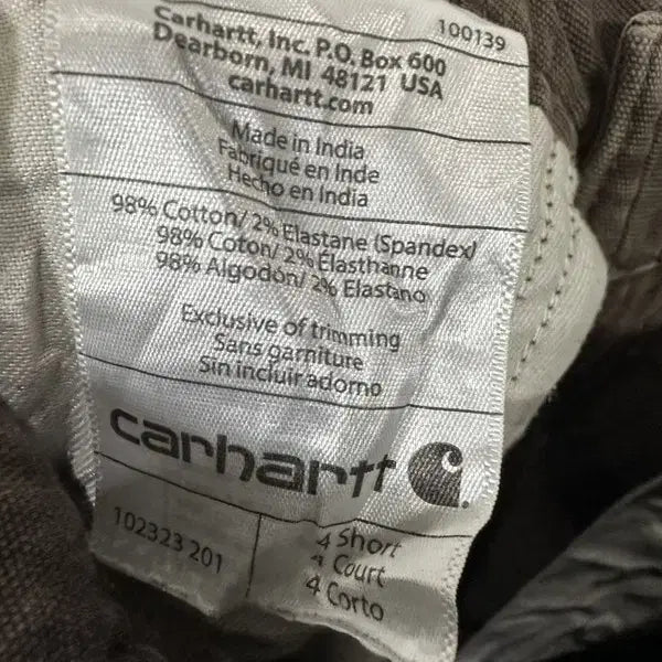 [BUNJANG] Carhartt Vintage Double Knee Work Pants Brown 32 inch / [32인치] CARHARTT VINTAGE 더블니 워크팬츠 브라운