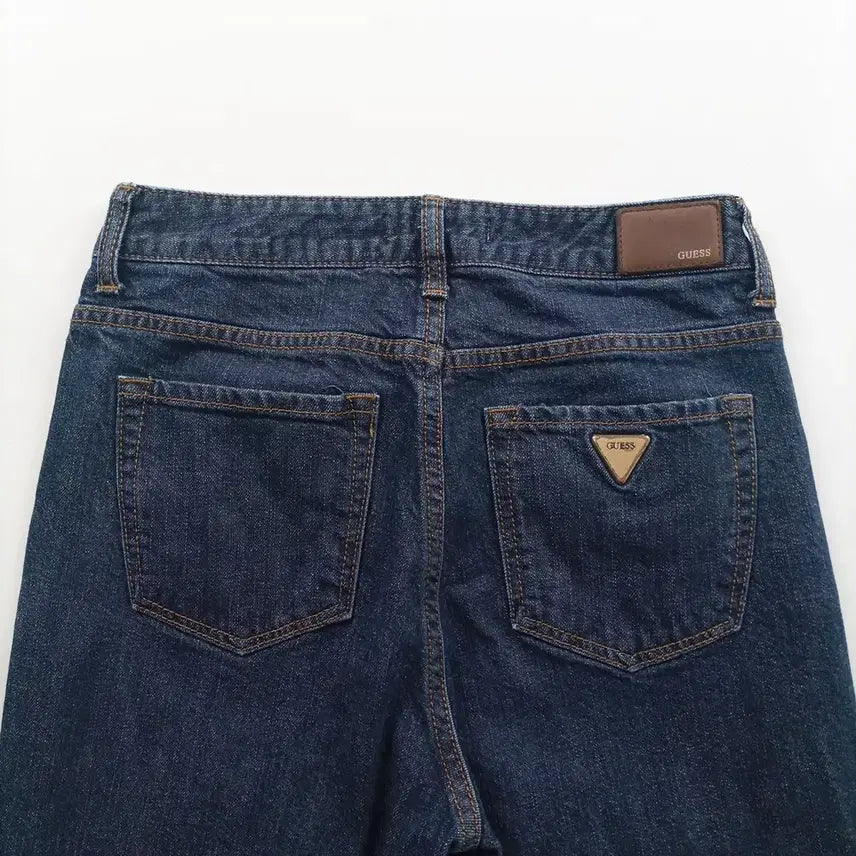[BUNJANG] Guess Denim Jeans Straight Leg Casual Pants / 게스 청바지 사이즈25 일자 캐주얼 기본 여자 여성 데님팬츠 A9528
