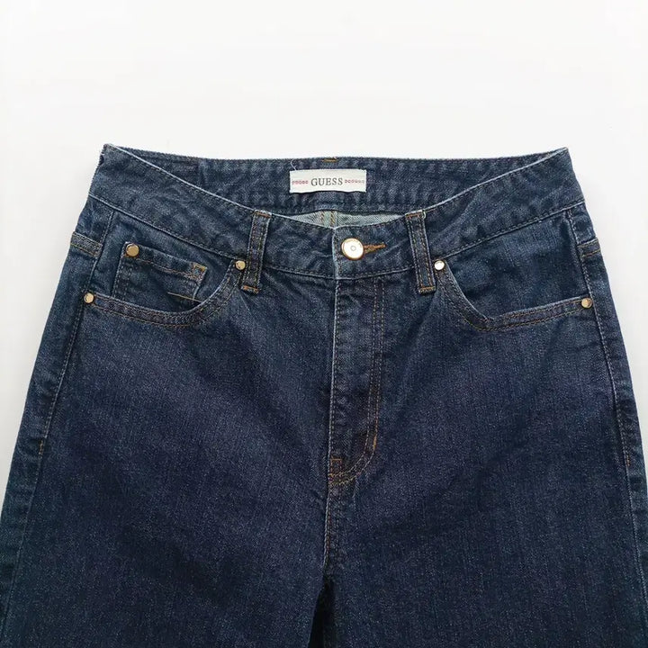[BUNJANG] Guess Denim Jeans Straight Leg Casual Pants / 게스 청바지 사이즈25 일자 캐주얼 기본 여자 여성 데님팬츠 A9528