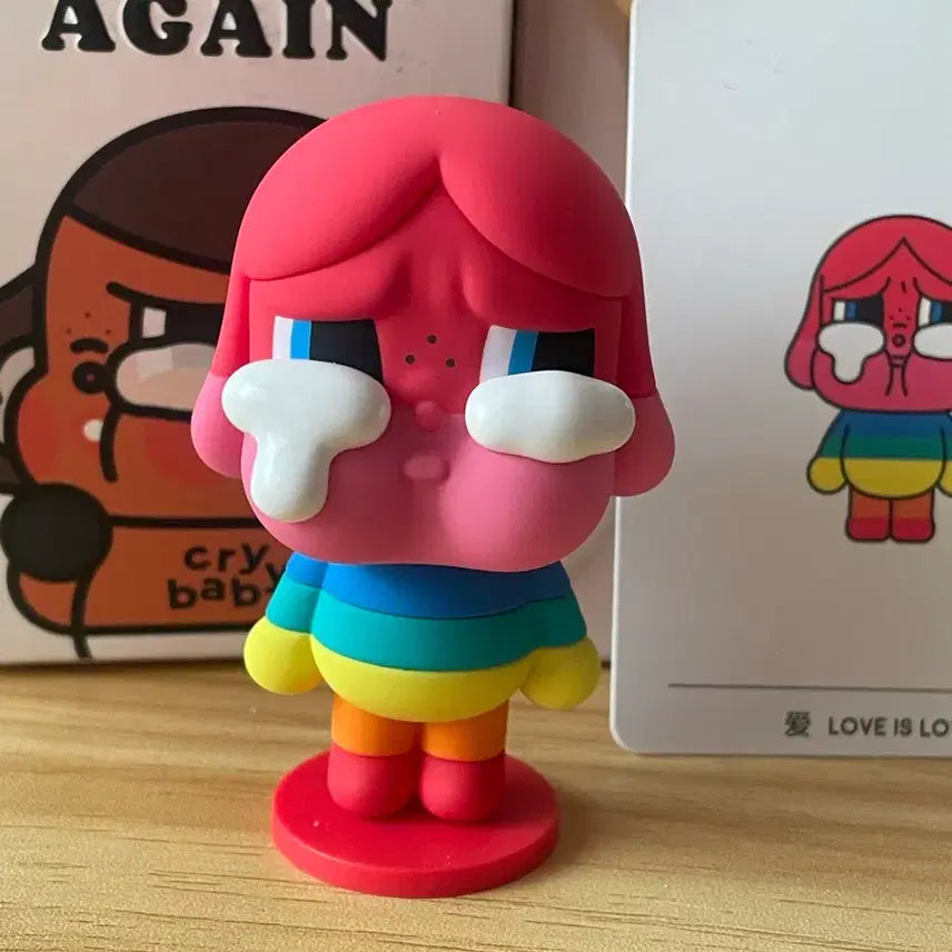 [BUNJANG] Popmart Crybaby Crying Again Series Love Figure / (새상품) 팝마트 크라이베이비 크라잉 어게인 시리즈 사랑 피규어