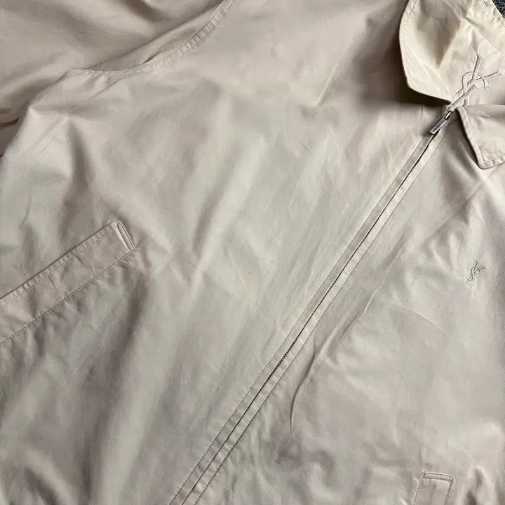 [BUNJANG] YSL Archive Minimal Harrington Blouson Jacket / 90s YSL 입생로랑 아카이브 미니멀 해링턴 블루종 자켓 3376