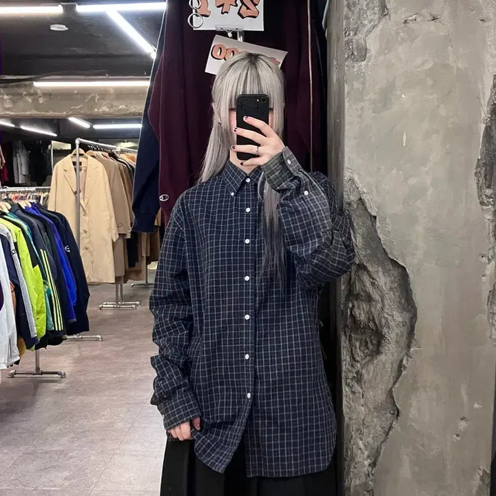 [BUNJANG] Polo Ralph Lauren Checkered Shirt Deep Green / 폴로 랄프로렌 체크 셔츠 딥그린  