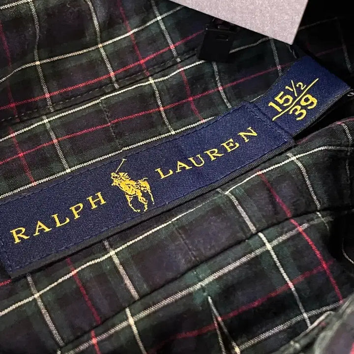 [BUNJANG] Polo Ralph Lauren Checkered Shirt Deep Green / 폴로 랄프로렌 체크 셔츠 딥그린  