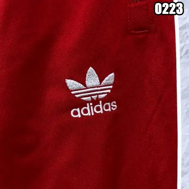 [BUNJANG] Adidas Firebird Track Pants Training Trousers Red / M 아디다스 파이어버드 트랙 팬츠 트레이닝 츄리닝 바지 레드