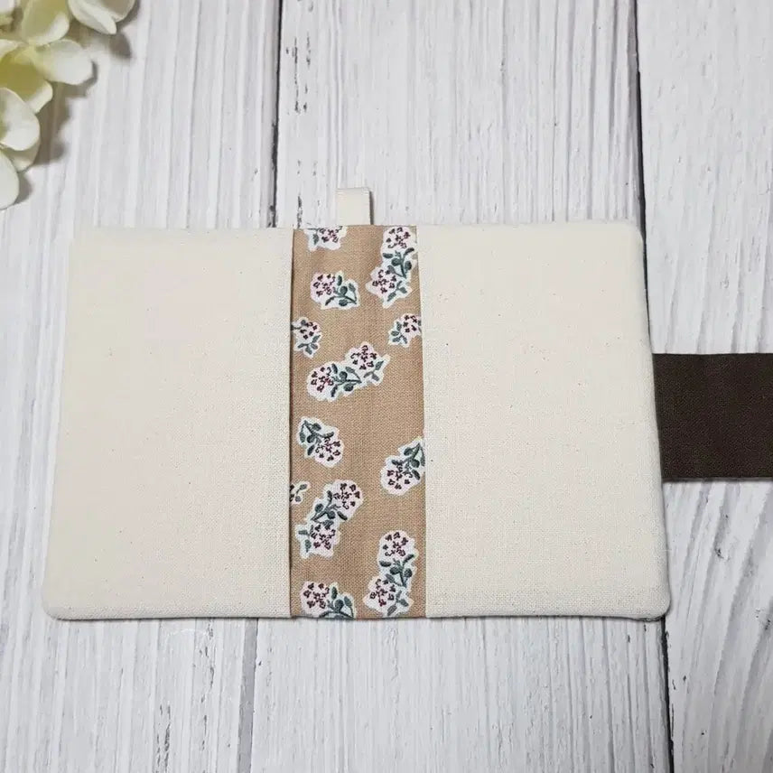 [BUNJANG] Handmade Anne of Green Gables Mini Card Wallet / 핸드메이드 빨강머리앤 미니카드지갑 (브라운체크1)