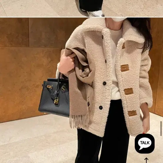 [BUNJANG] Some J Teddy Reversible Mouton / 썸제이 테디 리버시블 무스탕