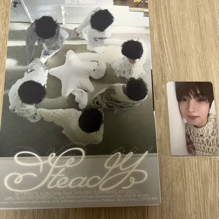 [BUNJANG] NCT WISH Steady Psyche Sakuya Album Photocard / 포카포함)엔시티 위시 스테디 프시케 사쿠야 앨범 포카