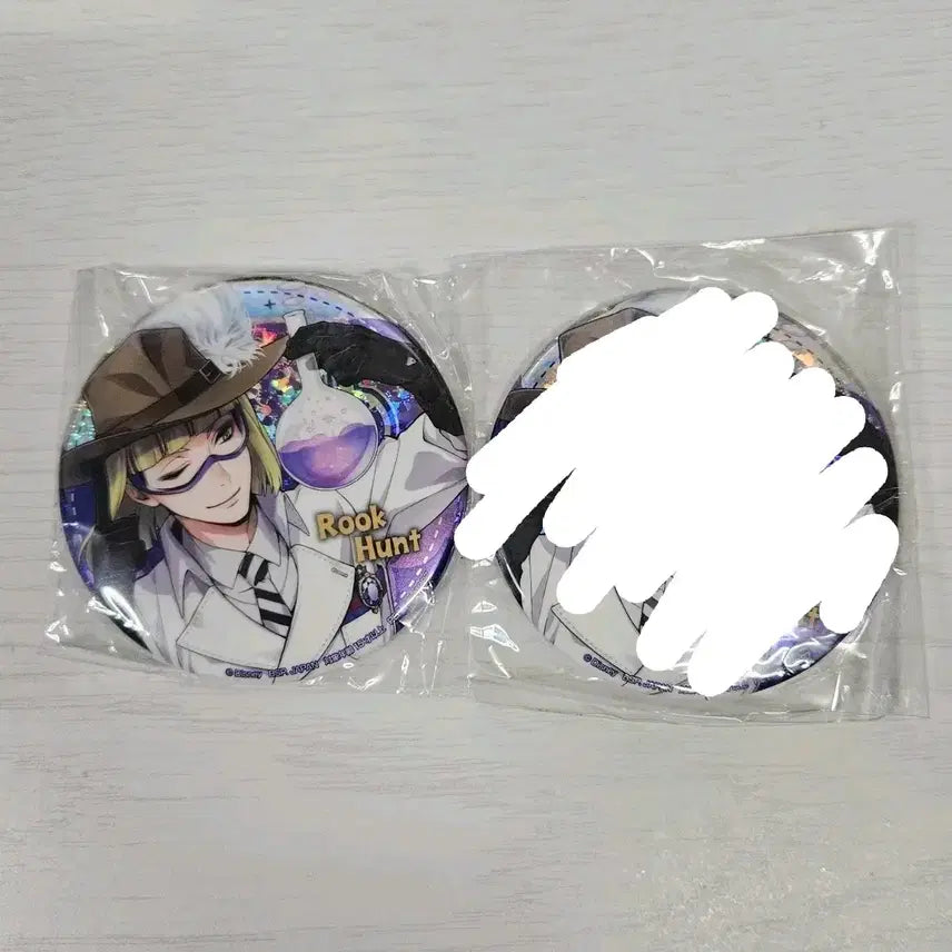 [BUNJANG] Twisted Wonderland Rook Hunt Lab Uniform Badge Bundle Set / 트위스테 루크 실험복 캔뱃지