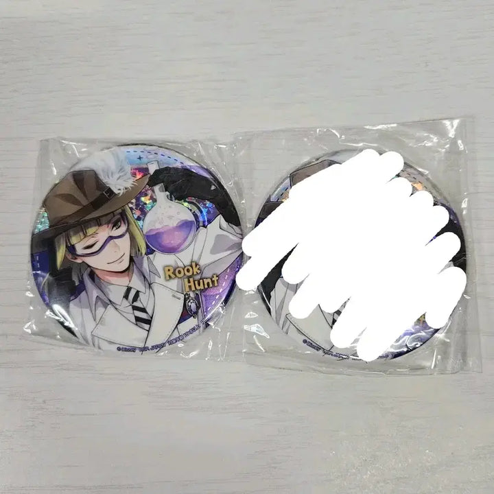 [BUNJANG] Twisted Wonderland Rook Hunt Lab Uniform Badge Bundle Set / 트위스테 루크 실험복 캔뱃지