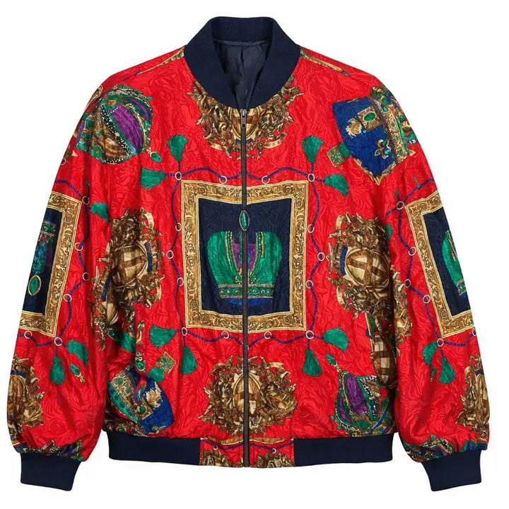 [BUNJANG] Versace Style Vintage Souvenir Jacket / [L] 베르사체st 빈티지 스카쟌