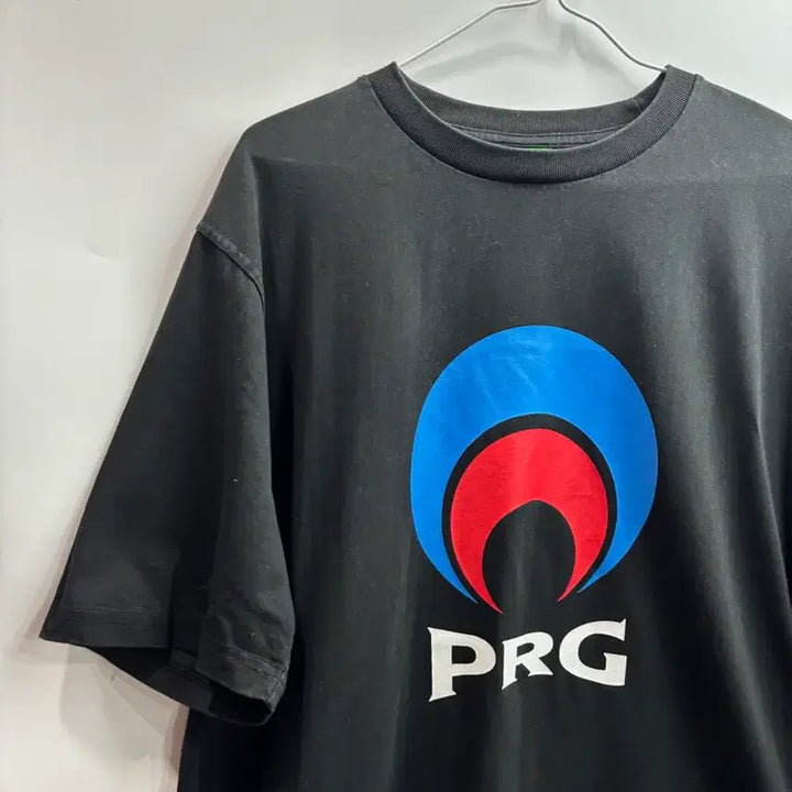 [BUNJANG] Paragraph Black Circle Big Logo Short Sleeve T-shirt / [105] 파라그래프 블랙 서클 빅로고 반팔 티셔츠 1.5