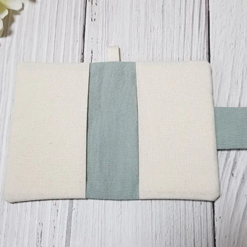 [BUNJANG] Handmade Anne of Green Gables Mini Card Wallet / 핸드메이드 빨강머리앤 미니카드지갑 (그린체크)