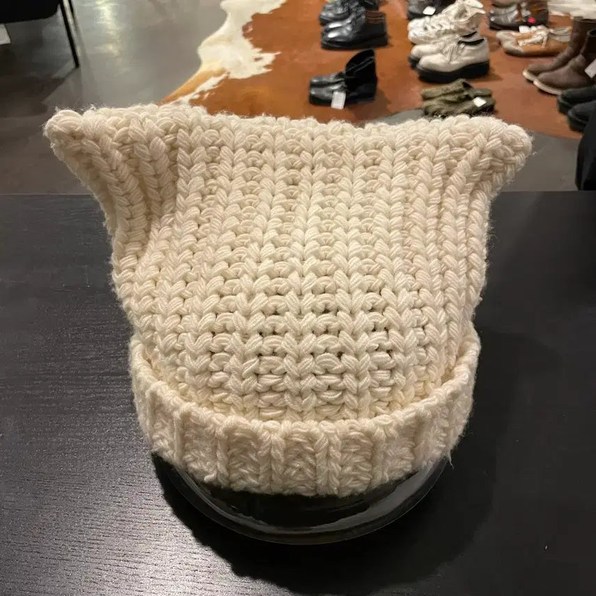 [BUNJANG] CA4LA Cat Beanie / 카시라 캣 비니